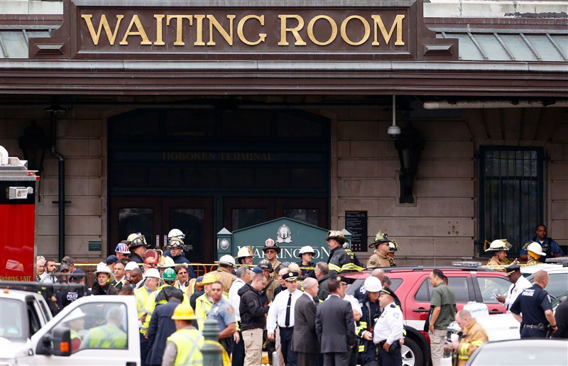 At least three persons were killed and over 100 injured on Thursday when a train crashed into the New Jersey Transit Hoboken station during rush hour, causing major structural damage, a media report said. Hoboken Train Crash,Hoboken Train,Train Crash,New Jersey Transit Hoboken station,New Jersey,New Jersey Transit,Hoboken Train Crash pics,Hoboken Train Crash images,Hoboken Train Crash photo,Hoboken Train Crash stills,Hoboken Train Crash pictures