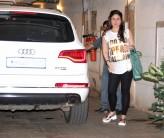 Bollywood actress Kareena Kapoor Khan spotted at bandra out side of her house.
