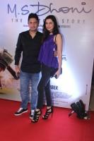 M.S. Dhoni: The Untold Story special screening,M.S. Dhoni special screening,MS Dhoni special screening,Sakshi Dhoni,Mahendra Singh Dhoni,Sapna Bhavnani,Disha Patani,Deepshika Bhagnani,Dheeraj Deshmukh,Pooja Bhagnani,Vashu Bhagnani,Manoj Tiwari,Sushant Sin
