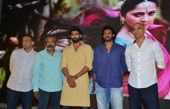 Photos of Baahubali 2 Press Meet.