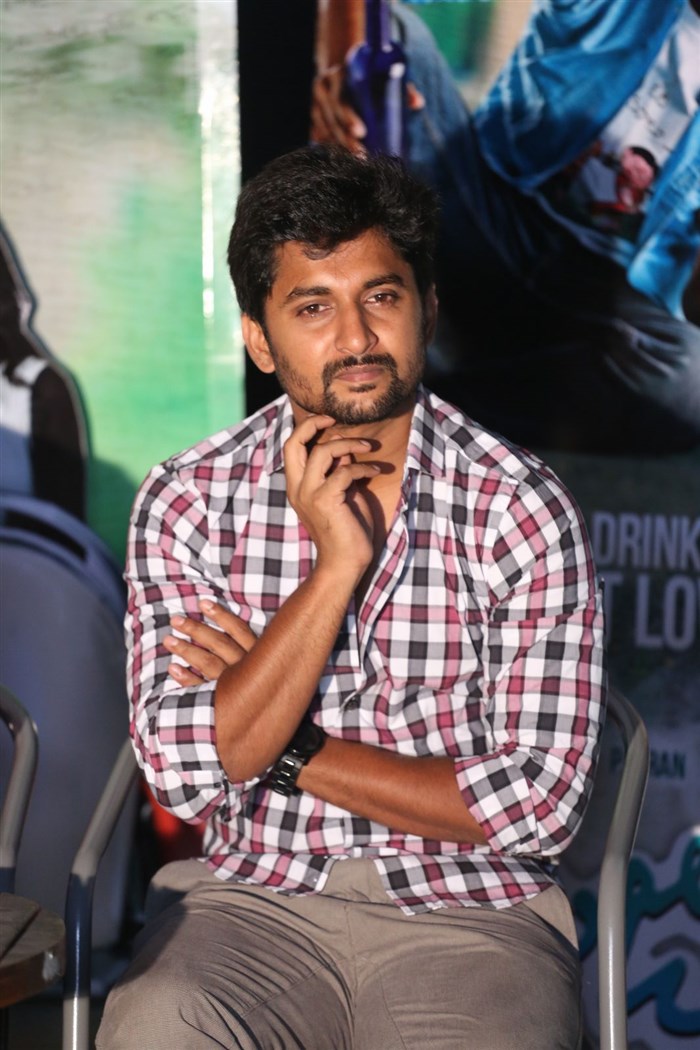 Telugu movie Majnu Success Meet event held at Hyderabad. Celebs like Nani, Anu Emmanuel, Gemini Kiran, Virinchi Varma, P. Kiran, Geetha Golla and others graced the event. Majnu Success Meet,Nani,Anu Emmanuel,Majnu Success Meet pics,Majnu Success Meet images,Majnu Success Meet photos,Majnu Success Meet stills,Majnu Success Meet pictures,Majnu,Telugu movie Majnu