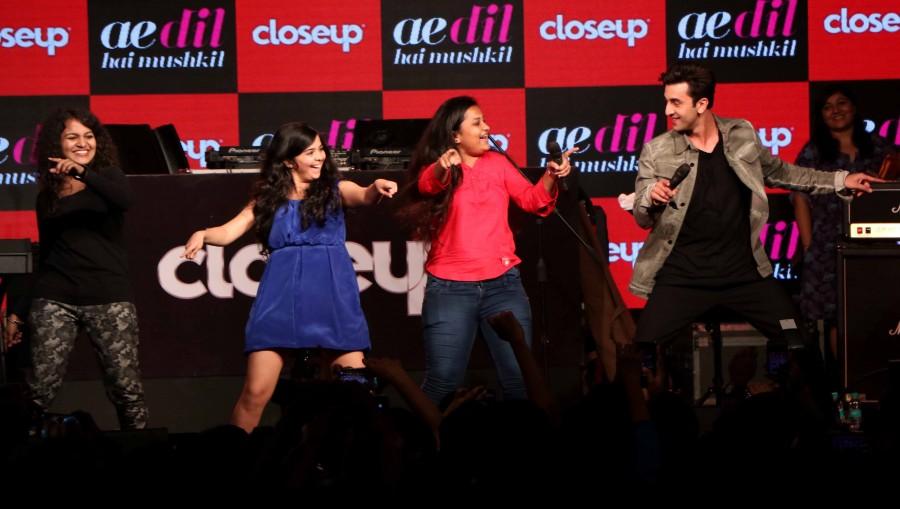 Bollywood actor Ranbir Kapoor performs during Closeup First Move Party, in Mumbai. Ranbir Kapoor,Ranbir Kapoor at Closeup First Move Party,Closeup First Move Party,actor Ranbir Kapoor,Ranbir Kapoor dancing,Ranbir Kapoor singing,Ranbir Kapoor pics,Ranbir Kapoor images,Ranbir Kapoor stills,Ranbir Kapoor pictures