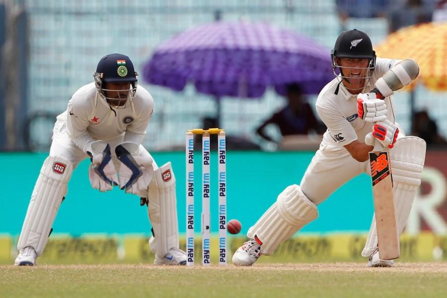 Ravichandran Ashwin and Ravindra Jadeja spun India to an unassailable 2-0 lead and the No.1 ranking in Tests, pinning New Zealand down in a riveting see-saw four-day affair, to win the second cricket Test by 178 runs here on Monday. Local boy Wriddhiman Saha was adjudged Man of the Match for his unconquered 54 and 58 in the two Indian innings at the Eden Gardens. India beat New Zealand,India vs New Zealand,India vs New Zealand Test series,India vs New Zealand 2ns Test,India vs New Zealand 2016,2nd Test in Kolkata,Virat Kohli,Team India,Ashwin,Ravichandran Ashwin
