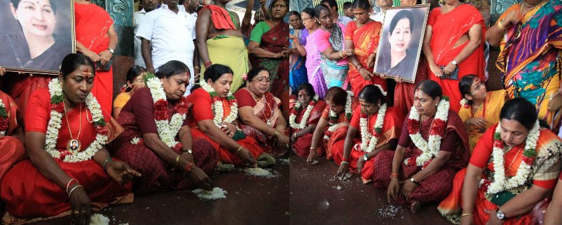 Jayalalithaa's supporters performed a special puja at Apollo Hospitals today. Jayalalithaa,Jayalalithaa health,Special Pooja for Jayalalithaa,Special Pooja for Jayalalithaa recovery,Special Pooja at Apollo Hospital,Apollo Hospital,Tamil Nadu CM Jayalalithaa,CM Jayalalithaa,special puja at Apollo Hospitals today