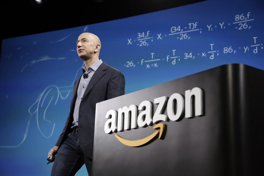 8 Amazon: Jeff Bezos' name is synonymous with Amazon which is valued at US $50,338 million currently. The CEO’s personal fortune was valued at f $66.5 billion recently. Today, he is one of top five richest men in the United States. Top 10 brands in the world,brands in the world,Apple,Tim Cook,Google,Sundar Pichai,Coca-Cola,Muhtar Kent,Microsoft,Satya Nadella,Toyota,Akio Toyoda,IBM,Ginni Rometty,Samsung,Amazon,Mercedes-Benz,GE