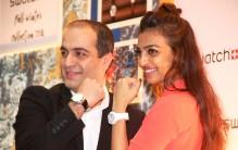 Photos of Bollywood actress Radhika Apte launches the new SWATCH store in Mumbai.