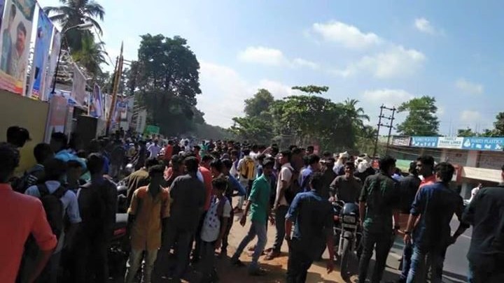 Photos of Mammootty fans celebrate the release of Thoppil Joppan. Mammootty fans celebrate Thoppil Joppan,Thoppil Joppan,Thoppil Joppan celebrations,Thoppil Joppan celebrations pics,Thoppil Joppan celebration,Thoppil Joppan celebration pics,Thoppil Joppan celebration images,Thoppil Joppan celebration photos,Thoppil Jopp