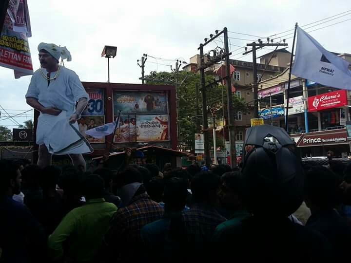 Photos of Mammootty fans celebrate the release of Thoppil Joppan. Mammootty fans celebrate Thoppil Joppan,Thoppil Joppan,Thoppil Joppan celebrations,Thoppil Joppan celebrations pics,Thoppil Joppan celebration,Thoppil Joppan celebration pics,Thoppil Joppan celebration images,Thoppil Joppan celebration photos,Thoppil Jopp