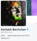 Amitabh Bachchan: The legendary Amitabh Bachchan’s twitter bio is something we couldn’t have thought of looking at the personality and the attitude he carries with him but indeed something simple and sarcastic. Take a look:
