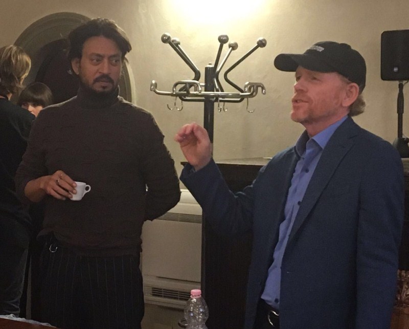 Irrfan even caught up with city mayor Dario Nardella whom he earlier met two years ago when he visited the city for a prestigious film festival. Irrfan Khan,Irrfan Khan joins Tom Hanks,Tom Hanks,Inferno for world premiere,Dario Nardella,Irrfan Khan with Tom Hanks,Irrfan Khan pics,Irrfan Khan images,Irrfan Khan photos,Irrfan Khan pictures,Irrfan Khan stills