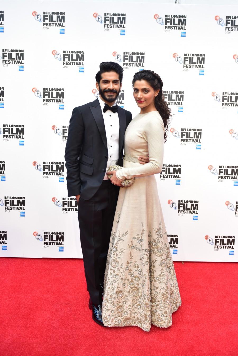 Celebrated Indian filmmaker Rakeysh Omprakash Mehra's latest cinematic masterpiece, MIRZYA, received its GALA Premiere at the 60th BFI London Film Festival in partnership with American Express on Thursday 6th October at 5.30pm. Anil Kapoor, the father of the lead star Harshvardhan Kapoor, and his sister Sonam Kapoor, walked the Red Carpet along with leading lady Saiyami Kher, co-starArt Malik the Director, Rakeysh Omprakash Mehra, Producer Rohit Khattar, amongst others. Sonam Kapoor,Anil Kapoor,Harshvardhan Kapoor,Saiyami Kher,Rakeysh Omprakash,MIRZYA,60th BFI London Film Festival,60th Film Festival,Bhaag Milkha Bhaag