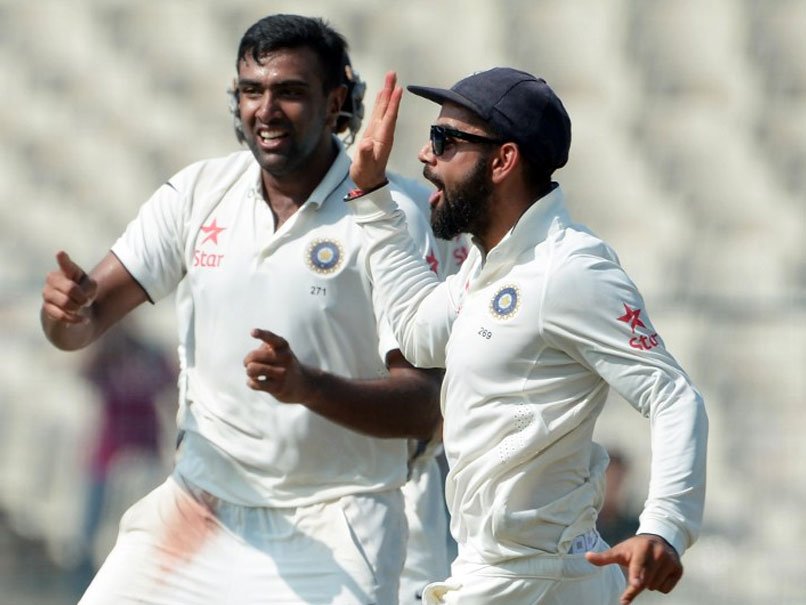 Despite being in a position to enforce the follow-on, India skipper Virat Kohli has decided to bat for a second time in the match. Ravichandran Ashwin,Ashwin,Ravichandran Ashwin 6-wicket haul,Ravichandran Ashwin 6-wicket,Ind vs NZ,India vs New Zealand,India vs New Zealand Test series,India vs New Zealand 3rd Test,India vs New Zealand pics,India vs New Zealand images,India vs New Zeal