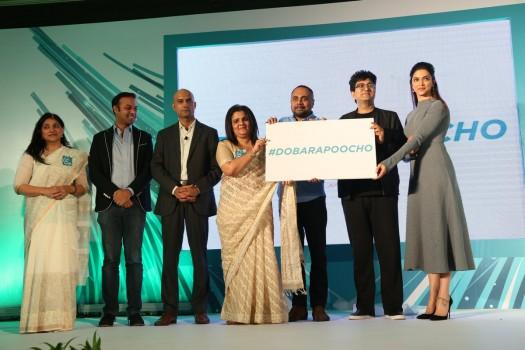 The launch of India's first public mental health awareness campaign event held in New Delhi.