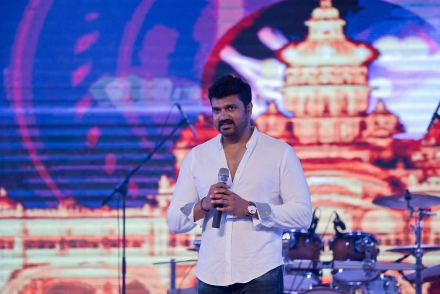 Darshan, Srujan Lokesh, Aditya, Hariprriya at Yuva Dasara celebration ...