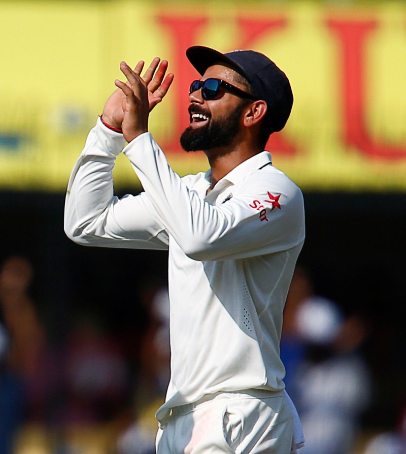 India rout New Zealand by 321 runs to complete 3-0 whitewash. India vs New Zealand,India vs New Zealand Test series,India beats New Zealand,Holkar Cricket Stadium,whitewash,Gautam Gambhir,Cheteshwar Pujara,Ravichandran Ashwin,Ashwin,India beats New Zealand by 321 runs,India whitewash New Zealand