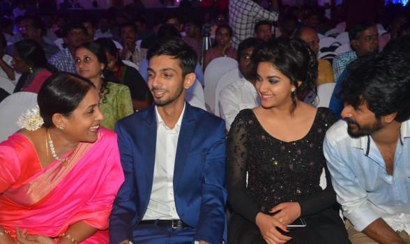 Tamil movie Remo Movie Thanksgiving Meet event held at Chennai. Celebs like Sivakarthikeyan, Keerthy Suresh, Anirudh Ravichander, Yogi Babu, Sathish, Bakkiyaraj Kannan, KS Ravikumar, Ruben, RD Raja, Ponram, PC Sreeram, Tirupur Subramaniam, Saranya Ponvannan, Resul Pookutty, Arivumathi, Anchor Anjana and others graced the event.