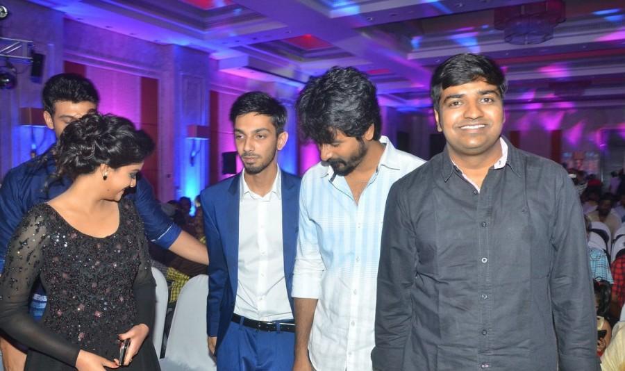 Tamil movie Remo Movie Thanksgiving Meet event held at Chennai. Celebs like Sivakarthikeyan, Keerthy Suresh, Anirudh Ravichander, Yogi Babu, Sathish, Bakkiyaraj Kannan, KS Ravikumar, Ruben, RD Raja, Ponram, PC Sreeram, Tirupur Subramaniam, Saranya Ponvannan, Resul Pookutty, Arivumathi, Anchor Anjana and others graced the event. Remo Movie Thanks Giving Meet,Remo Thanks Giving Meet,Sivakarthikeyan,Keerthy Suresh,Anirudh Ravichander,Yogi Babu,Sathish,Bakkiyaraj Kannan,KS Ravikumar,Ruben,RD Raja,Ponram,PC Sreeram,Tirupur Subramaniam,Saranya Ponvannan,Resul Pookutty,Arivumathi,Ancho