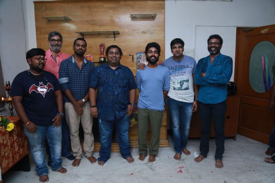 Tamil movie 4G Pooja event held at Chennai. Celebs like GV Prakash Kumar, Sathish, CV Kumar, Venkat Pakkar and others graced the event. GV Prakash Kumar,Sathish,4G Movie Pooja,4G Movie Pooja pics,4G Movie Pooja images,4G Movie Pooja stills,4G Movie Pooja pictures,4G Movie Pooja photos,4G Movie launch,4G Movie launch pics,4G Movie launch images,4G Movie launch photos,4G Movie launch stills