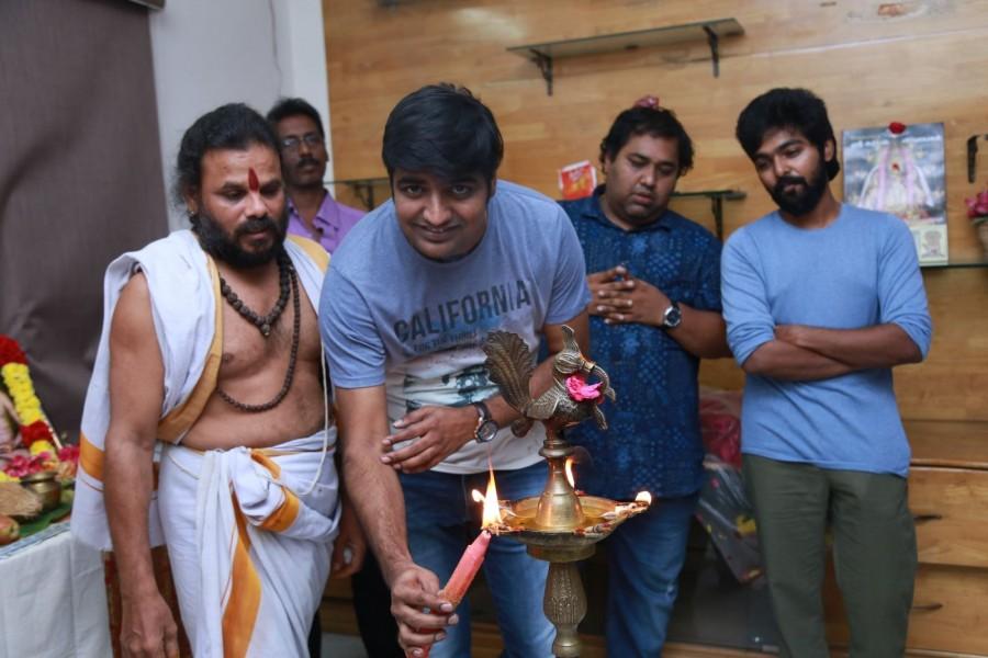Tamil movie 4G Pooja event held at Chennai. Celebs like GV Prakash Kumar, Sathish, CV Kumar, Venkat Pakkar and others graced the event. GV Prakash Kumar,Sathish,4G Movie Pooja,4G Movie Pooja pics,4G Movie Pooja images,4G Movie Pooja stills,4G Movie Pooja pictures,4G Movie Pooja photos,4G Movie launch,4G Movie launch pics,4G Movie launch images,4G Movie launch photos,4G Movie launch stills