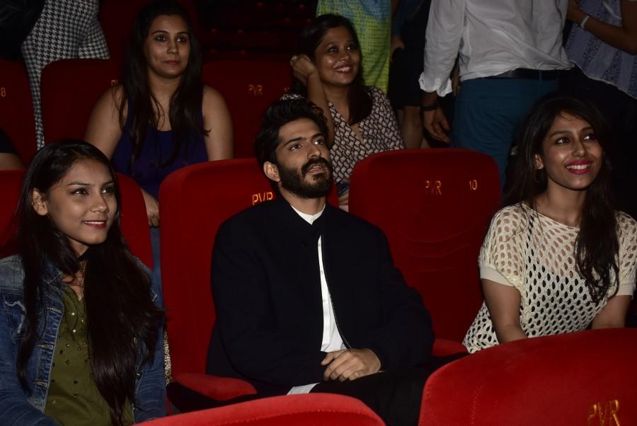The movie is an epic action-romance, set in contemporary times. Accompanied by heightened drama and action packed sequences, the film plays out in two parallel worlds - the legendary folklore and modern day in Rajasthan, India. Harshvardhan Kapoor,Mirzya special screening,Mirzya,Mirzya special screening for girls,Mirzya special screening pics,Mirzya special screening images,Mirzya special screening photos,Mirzya special screening stills,Mirzya special screening pictures