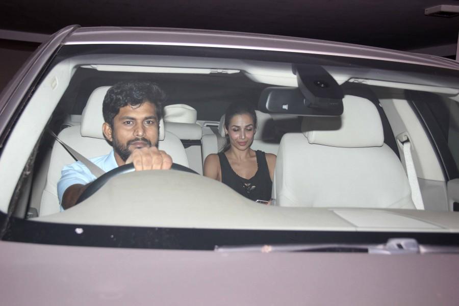 Celebs like Kareena Kapoor Khan, Karisma Kapoor, Manish Malhotra, Malaika Arora spotted at Karan Johar's house. Kareena Kapoor,Karisma Kapoor,Malaika Arora,Amrita Arora,Karan Johar,Kareena Kapoor Khan