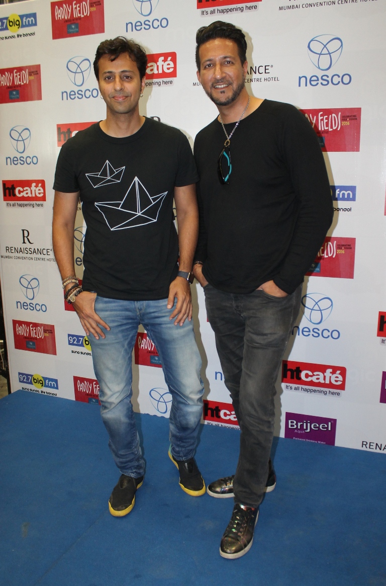 Salim and Sulaiman Marchant at the Paddy Fields press conference at 92.7 BIG FM Mumbai studio. Paddy Fields press conference,Paddy Fields,92.7 BIG FM Mumbai studio,92.7 BIG FM,Lesle Lewis,Salim-Sulaiman,Papon,Dhruv Ghanekar,Paddy Fields press conference pics,Paddy Fields press conference images,Paddy Fields press conference photos,Paddy Fields pres