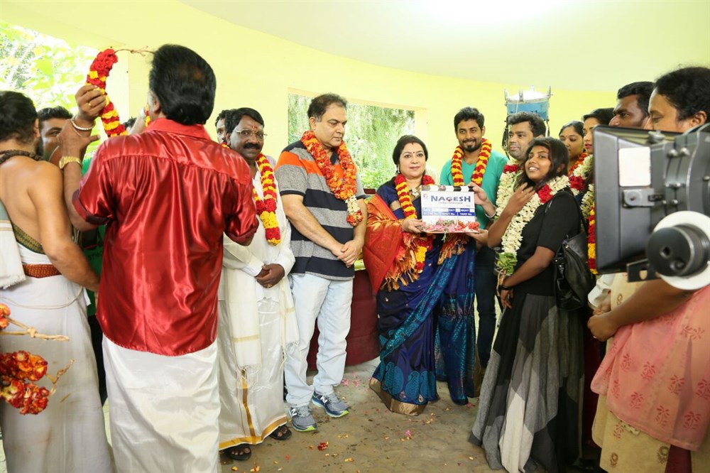 Tamil movie Nagesh Thiraiarangam Pooja event held at Chennai. Celebs like Aari, Ashna Zaveri, Kaali Venkat, Latha, MS Prabhu, Mohamad Issack and others graced the event. Nagesh Thiraiarangam movie launch,Nagesh Thiraiarangam,Nagesh Thiraiarangam movie pooja,Aari,Ashna Zaveri,Kaali Venkat,Latha,MS Prabhu,Mohamad Issack,Nagesh Thiraiarangam movie launch pics,Nagesh Thiraiarangam movie launch images,Nagesh Thiraiarangam movi