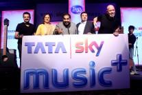 TataSky operator launched a new service with four music genres on a Pay TV platform, named 'Music+' in partnership with digital entertainment company Hungama in Mumbai on Oct 12, 2016. Music composer Shankar Mahadevan, Ehsaan-Loy, Pallavi Puri, Chief Commercial Officer Tata Sky and Siddhartha Roy, CEO graced the event.
