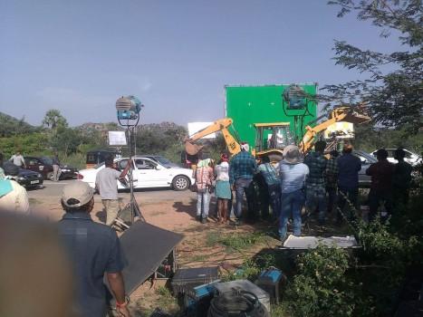 Mahesh Babu and AR Murugadoss working stills.