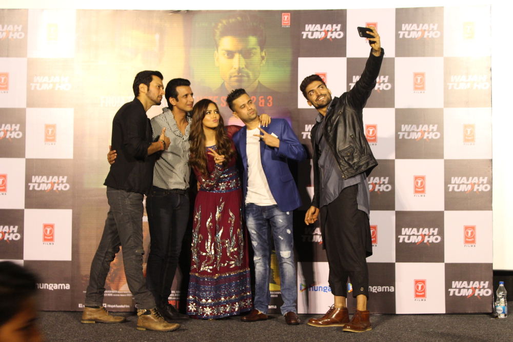 Wajah Tum Ho is an upcoming crime thriller film directed by Vishal Pandya. The film stars Sana Khan, Sharman Joshi and Gurmeet Choudhary in the lead roles. Sharman Joshi,Sana Khan,Rajneesh Duggal,Wajah Tum Ho Trailer launch,Wajah Tum Ho Trailer,Wajah Tum Ho,Wajah Tum Ho Trailer launch pics,Wajah Tum Ho Trailer launch images,Wajah Tum Ho Trailer launch photos,Wajah Tum Ho Trailer launch stills,Wajah Tum Ho Tr