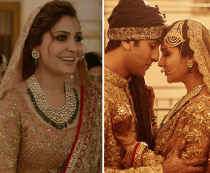 Actress Anushka Sharma's wedding look in Karan Johars upcoming movie 
