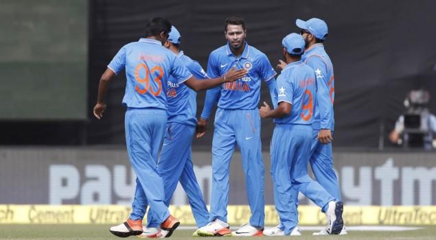 India defeated New Zealand by six wickets in the first One-Day International (ODI) at the Himachal Pradesh Cricket Association (HPCA) Stadium here on Sunday.