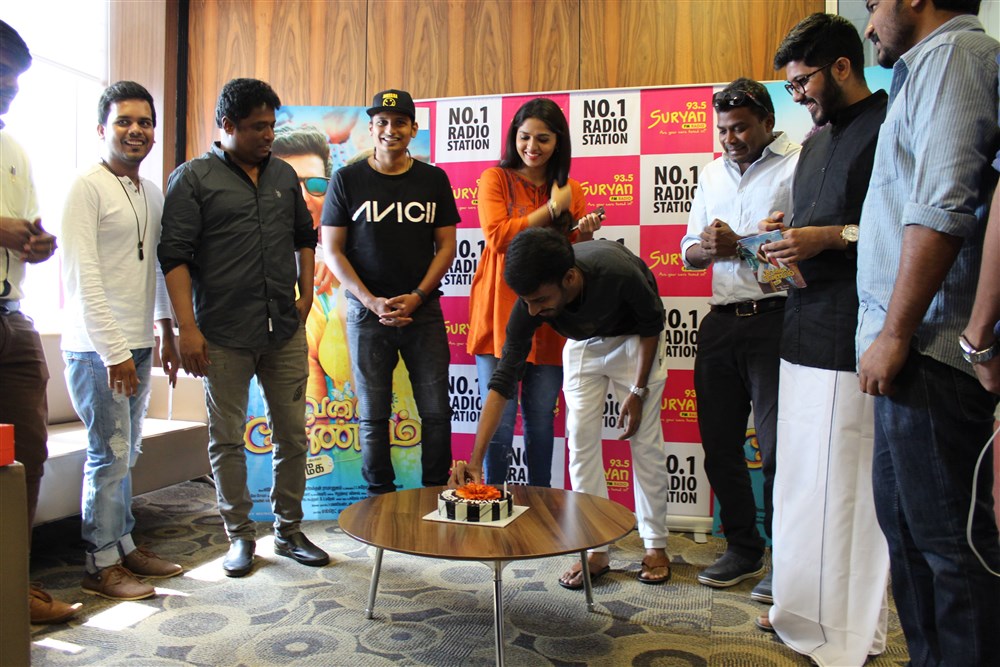 Tamil movie Kavalai Vendam Movie Audio launch event held at Suryan 93.5 FM, Chennai. Celebs like Jiiva, Sunaina, Leon James, Deekay, Elred Kumar and others graced the event. Kavalai Vendam Audio Launch,Kavalai Vendam Audio,Kavalai Vendam music,Jiiva,Sunaina,Leon James,Deekay,Elred Kumar,Kavalai Vendam Audio Launch pics,Kavalai Vendam Audio Launch images,Kavalai Vendam Audio Launch photos,Kavalai Vendam Audio Launch stills,Kav