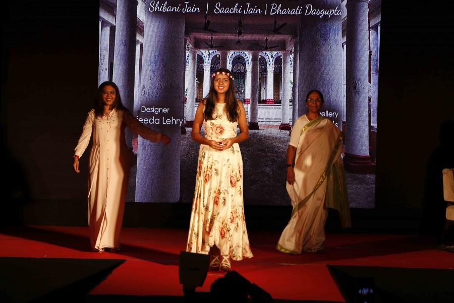 The event attracted almost 200+ supporters and the funds raised will be used to support Orphan children, who have no support system when they turn 18 as they are bound to leave the Orphanage. CSA helps prepare children for independent and dignified life outside the orphanages. Riya Pillai,Madhu Shah,Riya Pillai and Madhu Shah,Riya Pillai and Madhu Shah ramp walk,Celebs ramp walk,actress Riya Pillai,actress Madhu Shah,fashion walk