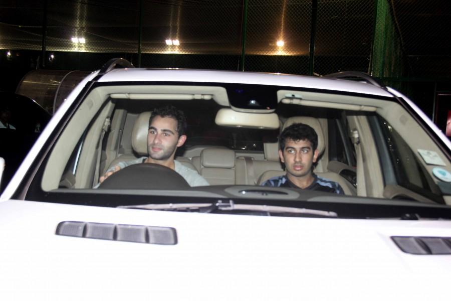 Photos of Bollywood actor Ranbir Kapoor and Armaan spotted out side of football ground at bandra. Ranbir Kapoor,Armaan,Ranbir Kapoor and Armaan,Ranbir Kapoor spotted out side of football ground,Ranbir Kapoor at football ground,Ranbir Kapoor pics,Ranbir Kapoor images,Ranbir Kapoor photos,Ranbir Kapoor stills,Ranbir Kapoor pictures