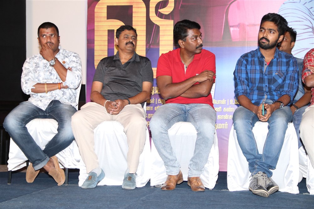 Tamil movie Bruce Lee Press Meet held at Chennai. Celebs like GV Prakash Kumar, Pandiraj, Bala Saravanan, Prashanth Pandiraj, P Ravichandran, J Selvakumar, Pradeep E Ragav, G Vittal Kumar, Radhika, G. Manoj Gyann, Muniskanth Ramadoss, Umesh Kumar and others graced the event. GV Prakash,GV Prakash at Bruce Lee Press Meet,Bruce Lee Press Meet,Pandiraj,Bala Saravanan,Prashanth Pandiraj,P Ravichandran,J Selvakumar,Pradeep E Ragav,G Vittal Kumar,Radhika,G. Manoj Gyann,Muniskanth Ramadoss,Bruce Lee Press Meet pics,Bruce Lee Press M