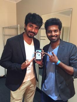 Check out the photos of Remo Actor Sivakarthikeyan launches Ma Ka Pa Anand’s Kadalai Movie Trailer.