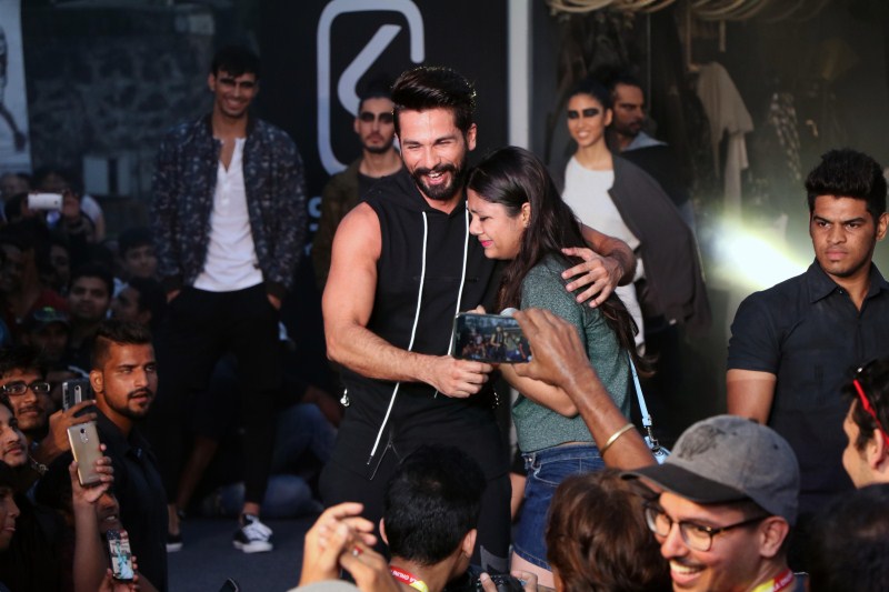 Photos of Bollywood actor Shahid Kapoor during the launch of Abof (all about fashion) an online one-stop fashion portal for apparel, footwear and accessories for men and women. Shahid Kapoor,actor Shahid Kapoor,Abof online fashion portal,all about fashion,Bollywood actor Shahid Kapoor,accessories