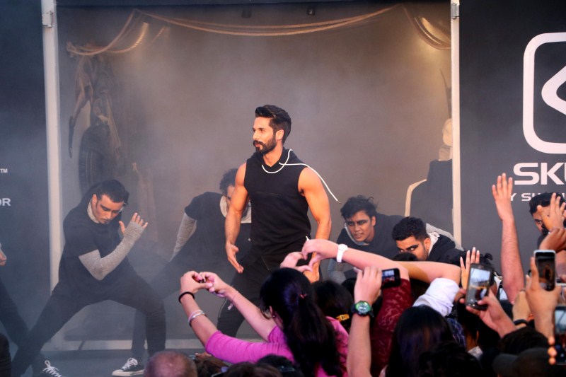 Photos of Bollywood actor Shahid Kapoor during the launch of Abof (all about fashion) an online one-stop fashion portal for apparel, footwear and accessories for men and women. Shahid Kapoor,actor Shahid Kapoor,Abof online fashion portal,all about fashion,Bollywood actor Shahid Kapoor,accessories