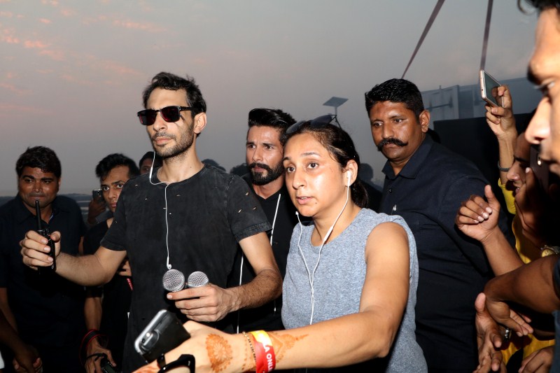 Photos of Bollywood actor Shahid Kapoor during the launch of Abof (all about fashion) an online one-stop fashion portal for apparel, footwear and accessories for men and women. Shahid Kapoor,actor Shahid Kapoor,Abof online fashion portal,all about fashion,Bollywood actor Shahid Kapoor,accessories