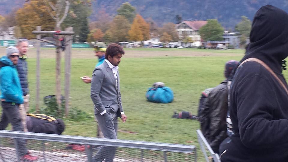 Bairavaa song shoot: Ilayathalapathy Vijay and Keerthy Suresh in Switzerland. Ilayathalapathy Vijay,Keerthy Suresh,Vijay,Vijay in Switzerland,Bairavaa,Bairavaa song shoot,Bairavaa duet shoot,Bairavaa in Switzerland,Vijay and Keerthy Suresh,Vijay and Keerthy Suresh in Switzerland