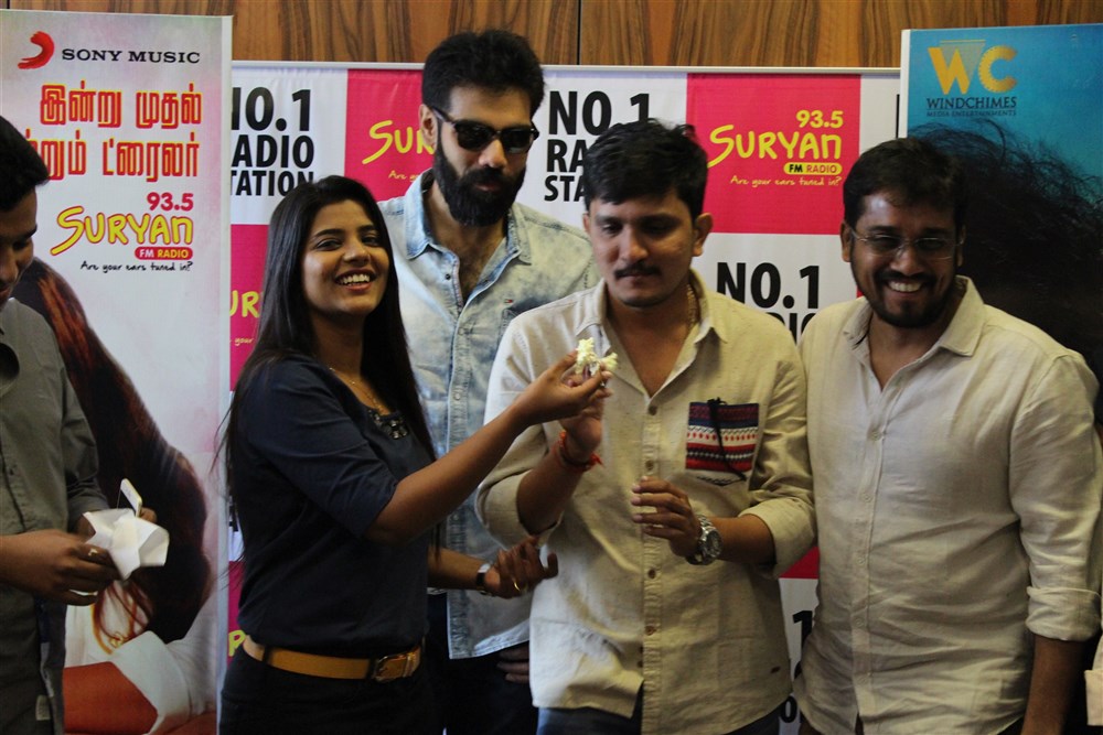 Tamil movie Kattappava Kanom Audio Launch event held at Suriyan FM in Chennai. Celebs like Sibiraj, Aishwarya Rajesh, Santhosh Dhayanidhi, Mani Seiyon and others graced the event. Kattappava Kanom Audio Launch,Kattappava Kanom,Kattappava Kanom music Launch,Kattappava Kanom music,Sibiraj,Aishwarya Rajesh,Santhosh Dhayanidhi,Mani Seiyon,Kattappava Kanom Audio Launch pics,Kattappava Kanom Audio Launch images,Kattappava Kanom Audio Lau
