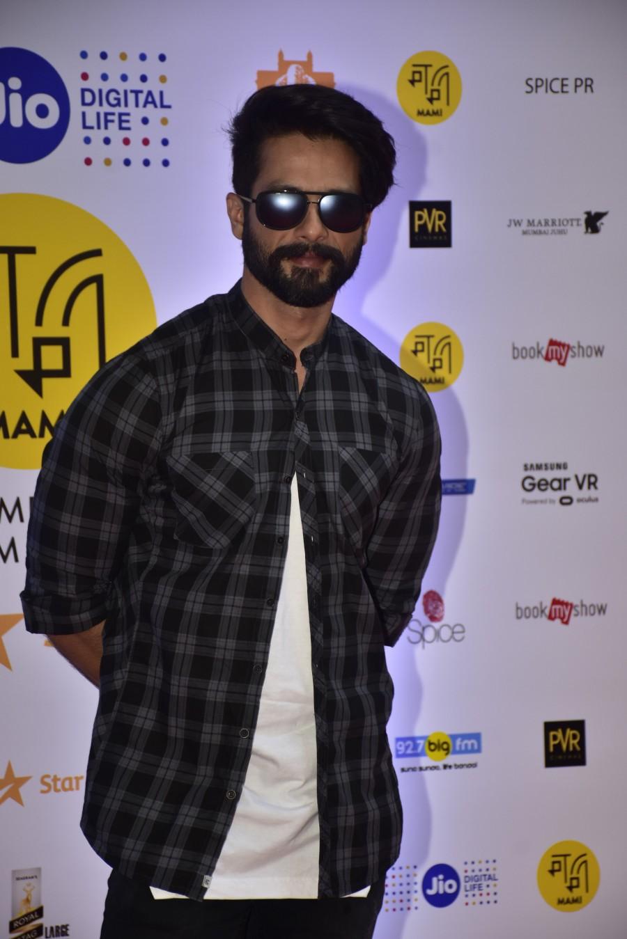 Photos of Bollywood actor Shahid Kapoor at MAMI Mela. Shahid Kapoor,Shahid Kapoor at MAMI Mela,MAMI Mela,MAMI Mela 2016,actor Shahid Kapoor,Shahid Kapoor latest pics,Shahid Kapoor latest images,Shahid Kapoor latest photos,Shahid Kapoor latest stills,Shahid Kapoor latest pictures