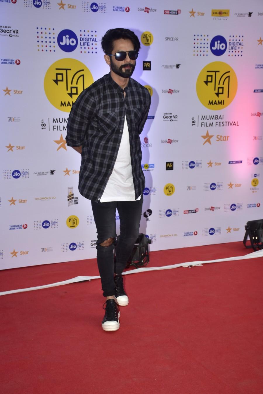 Photos of Bollywood actor Shahid Kapoor at MAMI Mela. Shahid Kapoor,Shahid Kapoor at MAMI Mela,MAMI Mela,MAMI Mela 2016,actor Shahid Kapoor,Shahid Kapoor latest pics,Shahid Kapoor latest images,Shahid Kapoor latest photos,Shahid Kapoor latest stills,Shahid Kapoor latest pictures