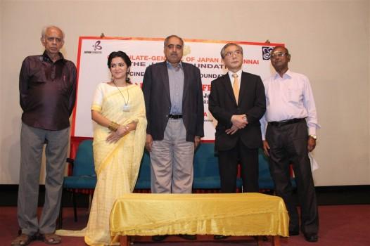 Photos of Inauguration of Chennai Japan Film Festival 2016. Celebs like Television anchor Divyadarshini (DD), Mr. Seiji Baba (Consul-General of Japan, Chennai), Ramakrishnan (ICAF), Sivan Kannan (ICAF), E Thangaraj (ICAF) and others graced the event.
