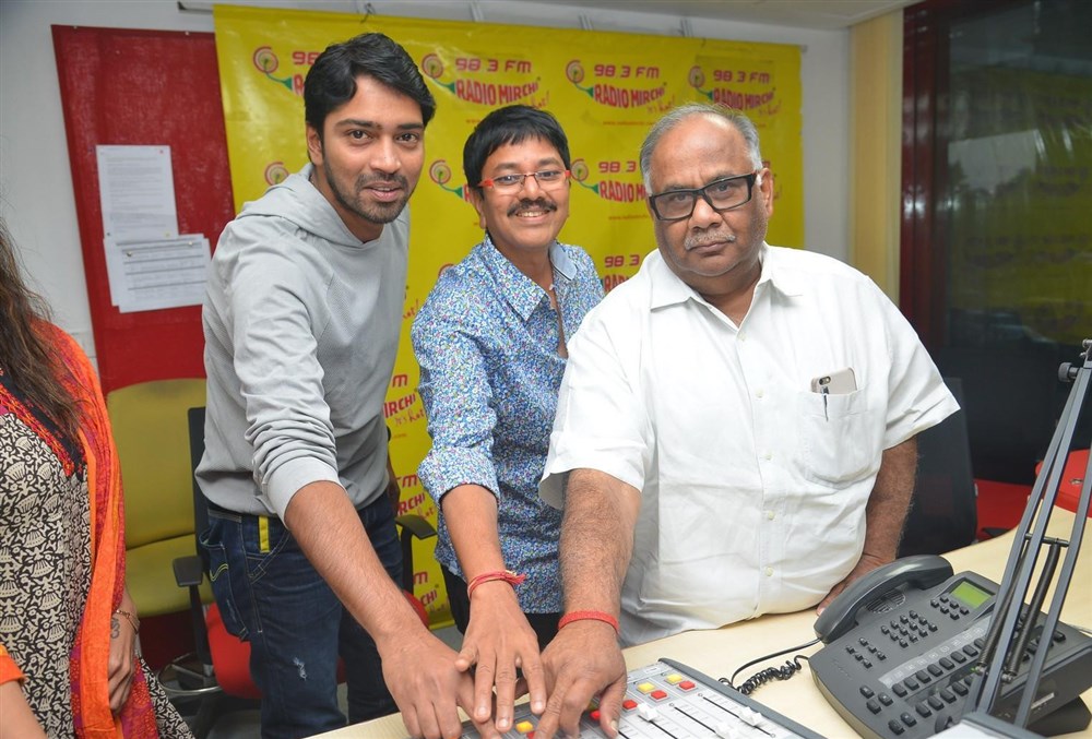 Intlo Deyyam Nakem Bhayam Movie Song Launch event held at Radio Mirchi 98.3 FM in Hyderabad. Celebs like Allari Naresh, BVSN Prasad, G. Nageswara Reddy and others graced the event. Intlo Deyyam Nakem Bhayam Song Launch,Intlo Deyyam Nakem Bhayam Song,Allari Naresh,BVSN Prasad,G. Nageswara Reddy,Intlo Deyyam Nakem Bhayam Song Launch pics,Intlo Deyyam Nakem Bhayam Song Launch images,Intlo Deyyam Nakem Bhayam Song Launch photos,Intlo De
