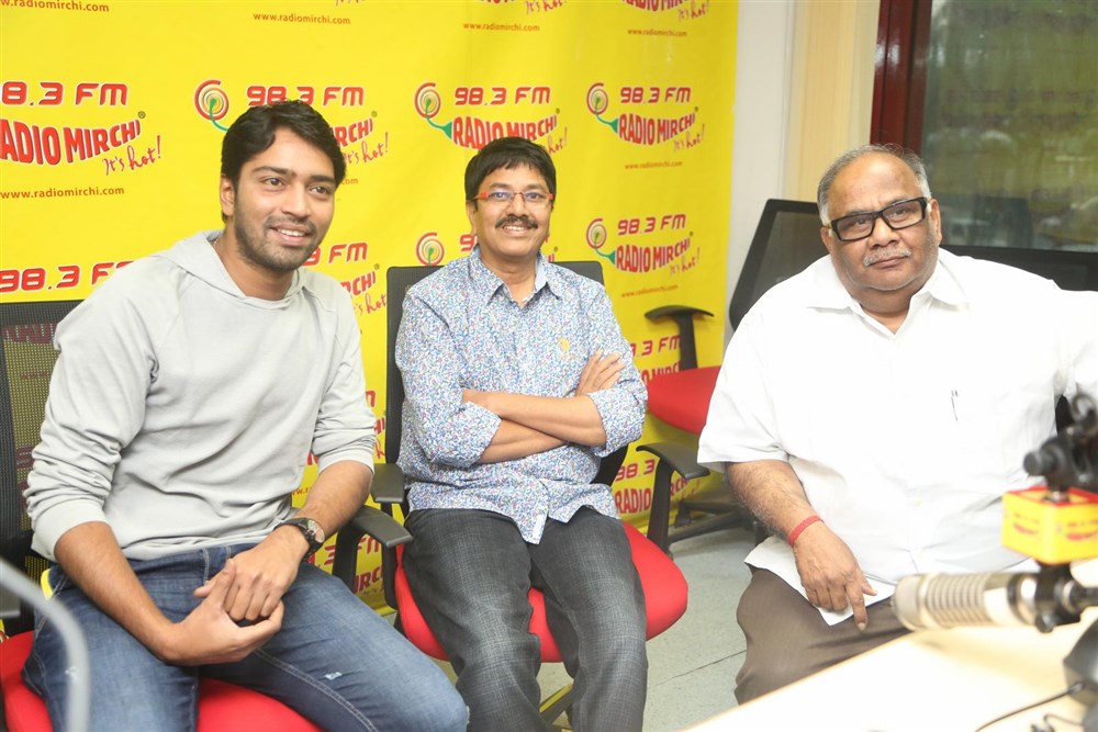 Intlo Deyyam Nakem Bhayam Movie Song Launch event held at Radio Mirchi 98.3 FM in Hyderabad. Celebs like Allari Naresh, BVSN Prasad, G. Nageswara Reddy and others graced the event. Intlo Deyyam Nakem Bhayam Song Launch,Intlo Deyyam Nakem Bhayam Song,Allari Naresh,BVSN Prasad,G. Nageswara Reddy,Intlo Deyyam Nakem Bhayam Song Launch pics,Intlo Deyyam Nakem Bhayam Song Launch images,Intlo Deyyam Nakem Bhayam Song Launch photos,Intlo De