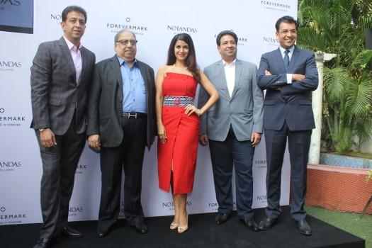 Photos of Bollywood actress Nimrat Kaur launches Forevermark diamonds festive collection.