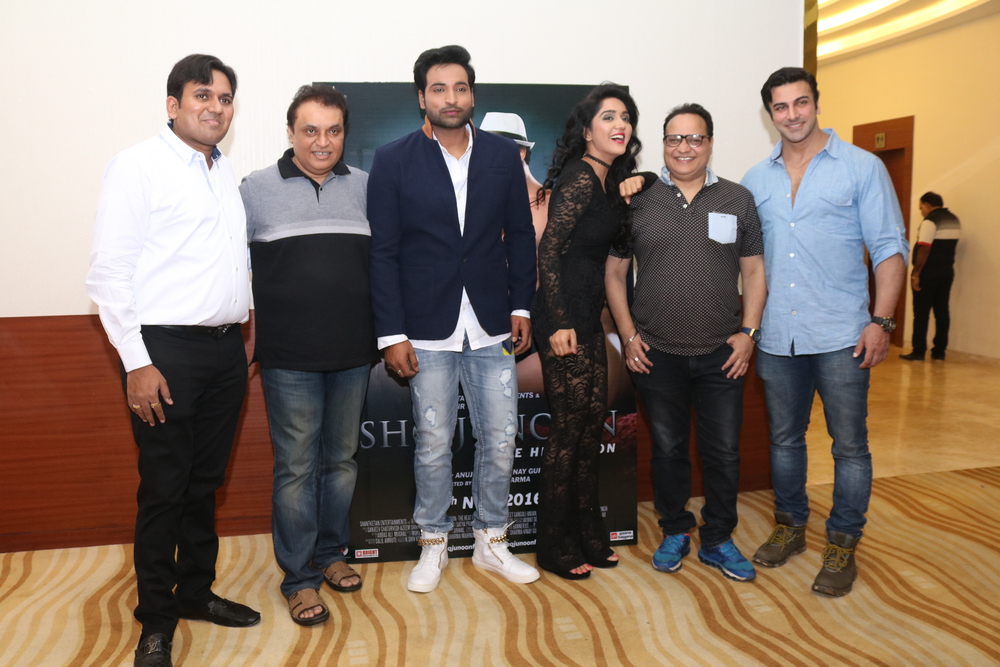 Photos of Actors Rajbir Singh, Divya Singh and Akshay Rangshahi during the song launch of film Ishq Junoon, in Mumbai, on Oct 26, 2016. Ishq Junoon Song launch,Ishq Junoon Song,Rajbiir,Divya Singh,Akshay Rangshahi,Kabhi Yun Bhi,Kabhi Yun Bhi song,Kabhi Yun Bhi song launch