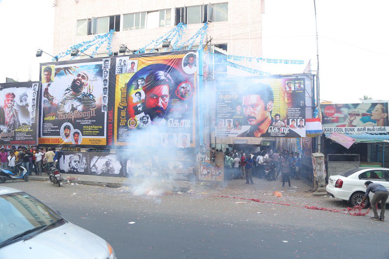 Photos of Dhanush Fans celebrates Kodi First Day First Show in Kasi Theatre in Chennai. Dhanush,Kodi,Kodi celebration,Kodi celebration pics,Kodi celebration images,Kodi celebration photos,Kodi celebration stills,Kodi First Day First Show,Kodi FDFS,Kodi FDFS pics,Kodi FDFS images,Kodi FDFS photos,Kodi FDFS stills,Kodi FDFS pictures